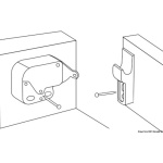 Chiusura scatto antine inox - immagine 2
