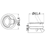 Alzapagliolo nylon nero - immagine 3