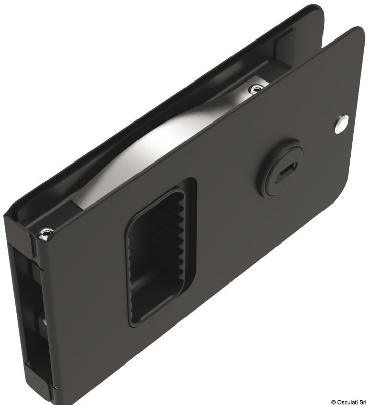 38.172.02-1.jpg Chiusura Flush per porte ingresso nero standard - immagine 1