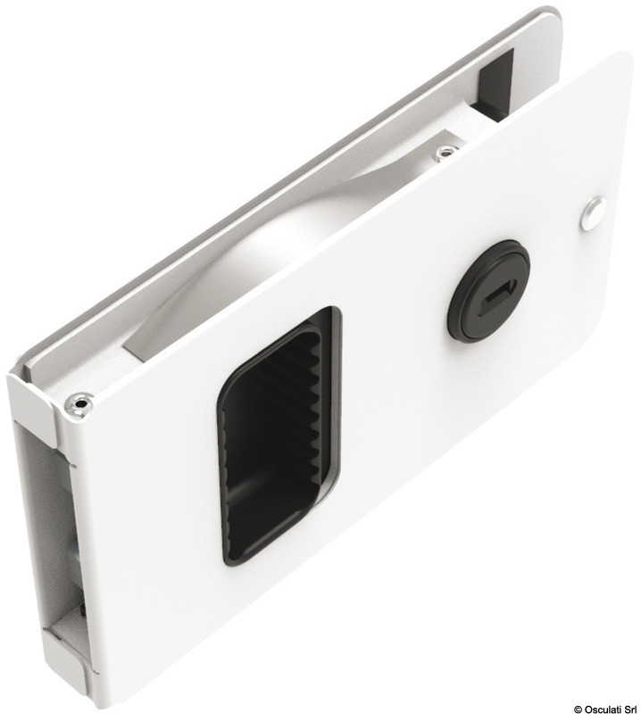 38.172.04.jpg Chiusura Flush per porte ingresso bianco standard - immagine 1