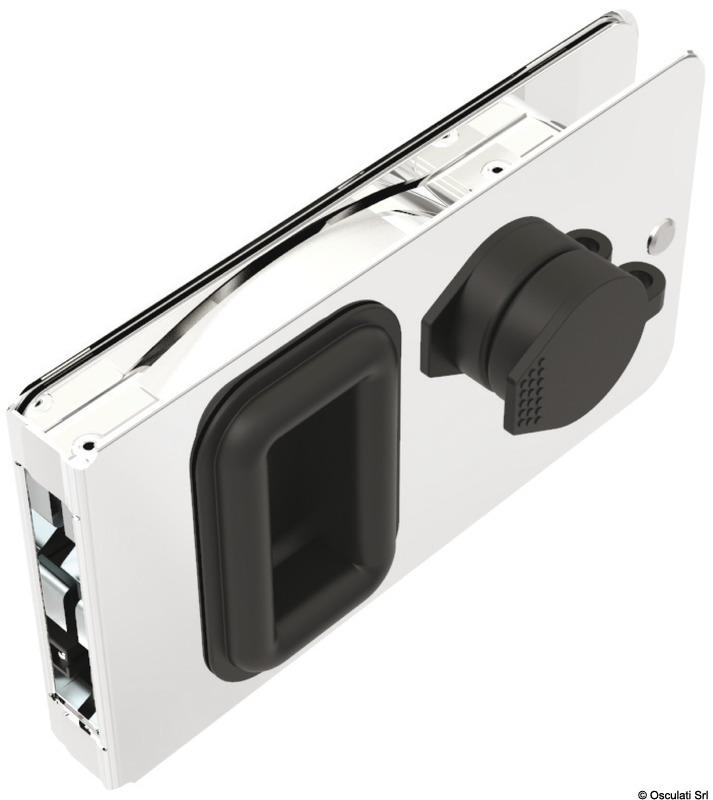38.172.05-1.jpg Chiusura Flush per porte ingresso inox impermeab. - immagine 1