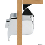 Pulsante in ottone completo di serratura - immagine 3