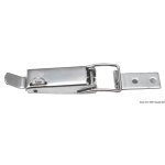 Chiusura inox a leva 102 mm