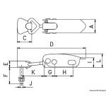 Chiusura a leva elast. mm 106 - immagine 2