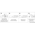 Chiusura a leva Acciaio Inox 80X26 - immagine 3