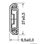 Slitta inox 397 mm - immagine 4