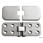 Cerniera di precisione con rotazione 180° e cover