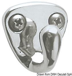 4.0.2 Gancio inox fuso 27x27 mm - immagine 1