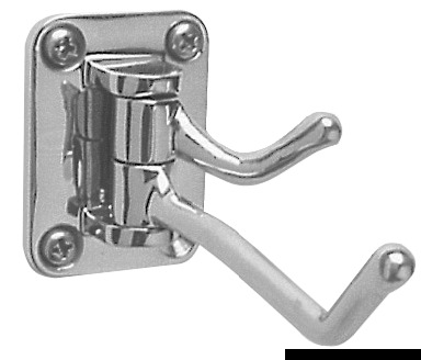 4.0.2 Appendiabiti inox 2ganci 38x53 - immagine 1