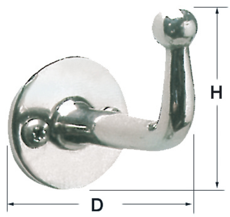 38.313.70.jpg Gancetto inox 47x27 mm - immagine 1