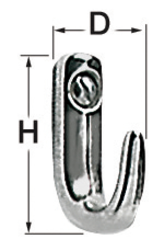 38.313.90.jpg Gancetto inox 29x32 mm - immagine 1
