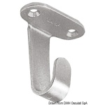 Gancio inox a soffitto mm 33