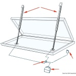 Sollevatore singolo 12 V mm 600 - immagine 2