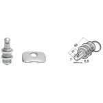 Chiusura gavoni inox lucchetto De Luxe