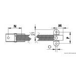 Compasso inox 300 mm - immagine 3