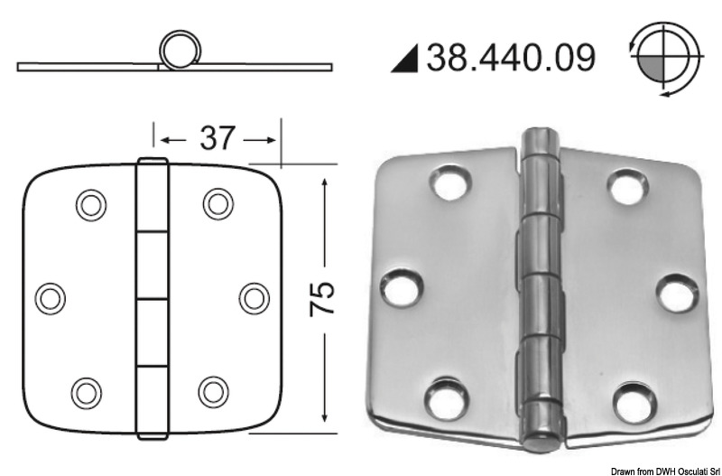 38.440.09.jpg Cerniera inox 74x75 mm - immagine 1