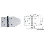 Maxi cerniera 180x100 mm
