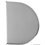 Copricerniera inox