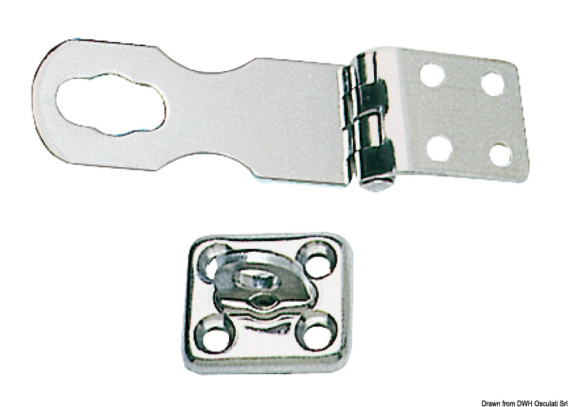 38.441.12-1.jpg Ferma gavoni inox 64x29 mm - immagine 1