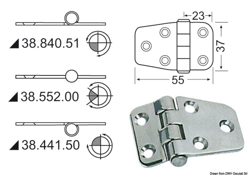 38.441.50b-1.jpg Cerniera inox 55x37 mm - immagine 1