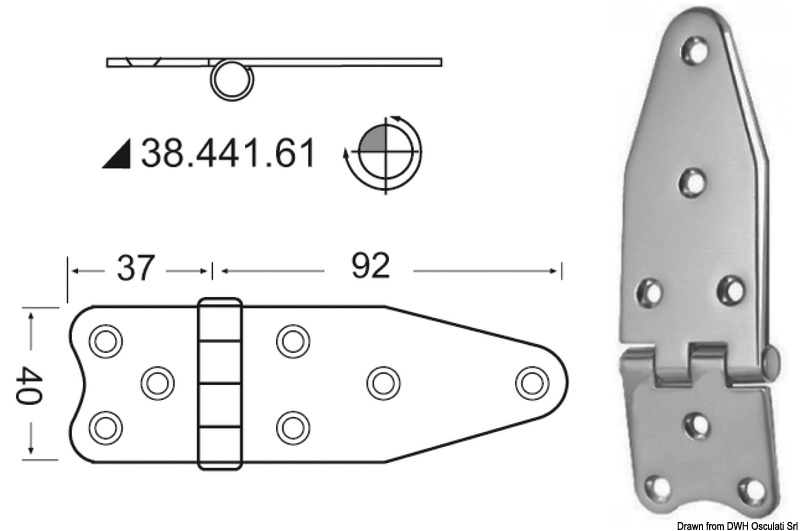 38.441.61b.jpg Cerniera nodo rovesc. 129x40 mm - immagine 1