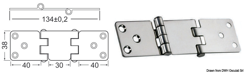 38.441.82b-1.jpg Cerniera inox 134x38 mm - immagine 1