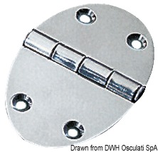 4.2.7 Cerniera 78x56mm 3mm viti - immagine 1