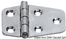 4.0.2 Cerniera inox 51x27 mm - immagine 1