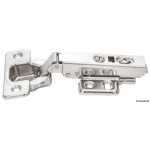 Cerniera in acciaio inox con ammortizzatore in ABS