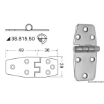 Cerniera inox