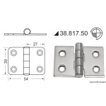 Cerniera inox