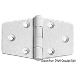Cerniera nylon mm 65x40 bianca