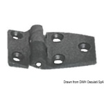Cerniera nylon mm.54x38 nera