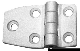 4.2.7 Cerniera nylon mm 54x38 bianca - immagine 1