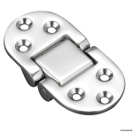 Cerniera inox con fori 76x38 mm - immagine 2