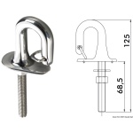 Gancio sci inox