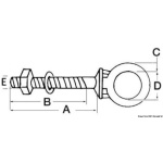 Anello inox mm 12x120 - immagine 2