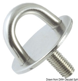 39.325.01.jpg Piastrina con prigioniero 10 mm - immagine 1