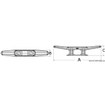 Bitta nylon mm 110 bianca - immagine 2