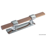 Bitta ottone cromato e legno mm 210