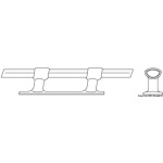 Bitta ottone cromato e legno mm 210 - immagine 2