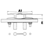 Bitta a scomparsa 164/150 mm - immagine 2