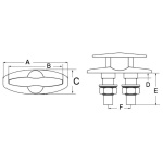 Bitta scomparsa Retracts 134 mm - immagine 2