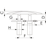 Bitta a scomparsa GHOST 160mm - immagine 8
