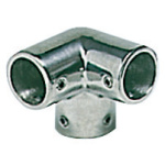 Angolare inox 3 vie 90° 25 mm
