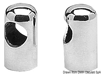 4.0.2 Centrale corrimano inox mm 25 - immagine 1