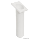 Portacanne polipr. quadrato UV stab. bianco 240 mm