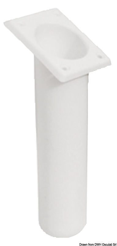 41.164.04.jpg Portacanne polipr. quadrato UV stab. bianco 240 mm - immagine 1