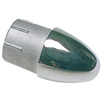 Terminale inox per tubo 22 mm