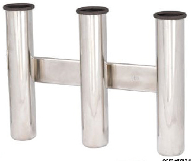41.167.80.jpg Reggicanne inox a parete 3 posti - immagine 1